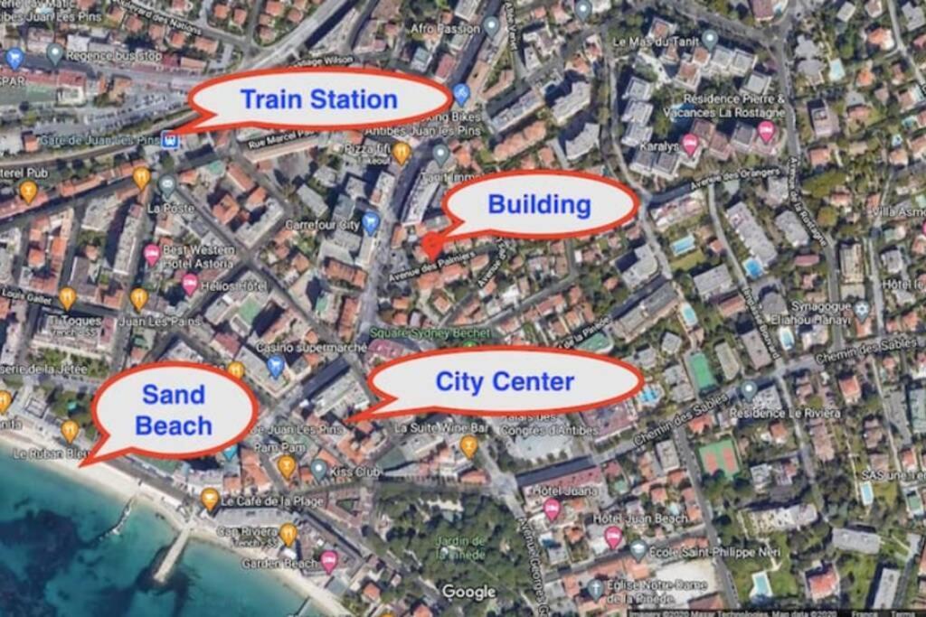 Coeur De Juan, Calme, 300M Plages - Easy Check-In Antibes Exterior foto